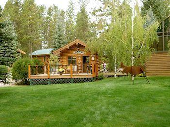 Silverwolf Log Chalets Coram Luaran gambar
