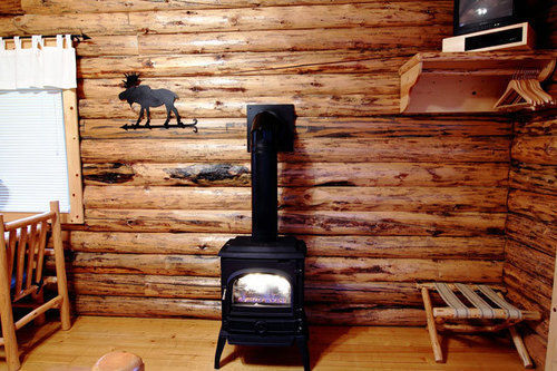 Silverwolf Log Chalets Coram Luaran gambar