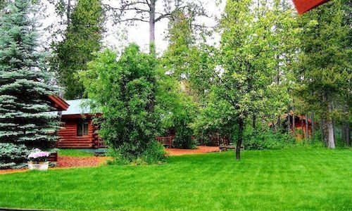 Silverwolf Log Chalets Coram Luaran gambar