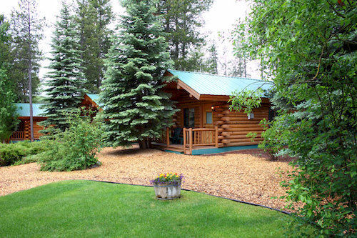 Silverwolf Log Chalets Coram Luaran gambar